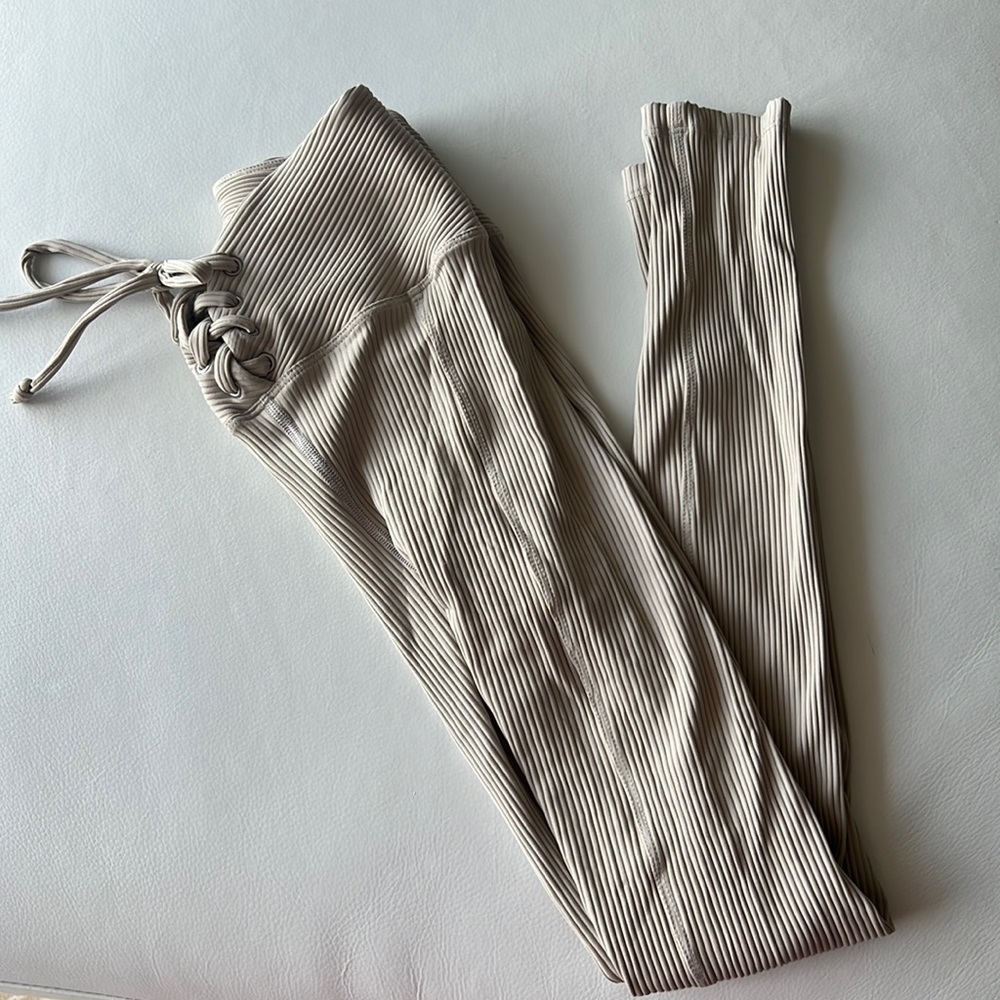 Year of ours football legging - small - nude